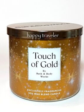TOUCH OF GOLD 3-Wick Candle